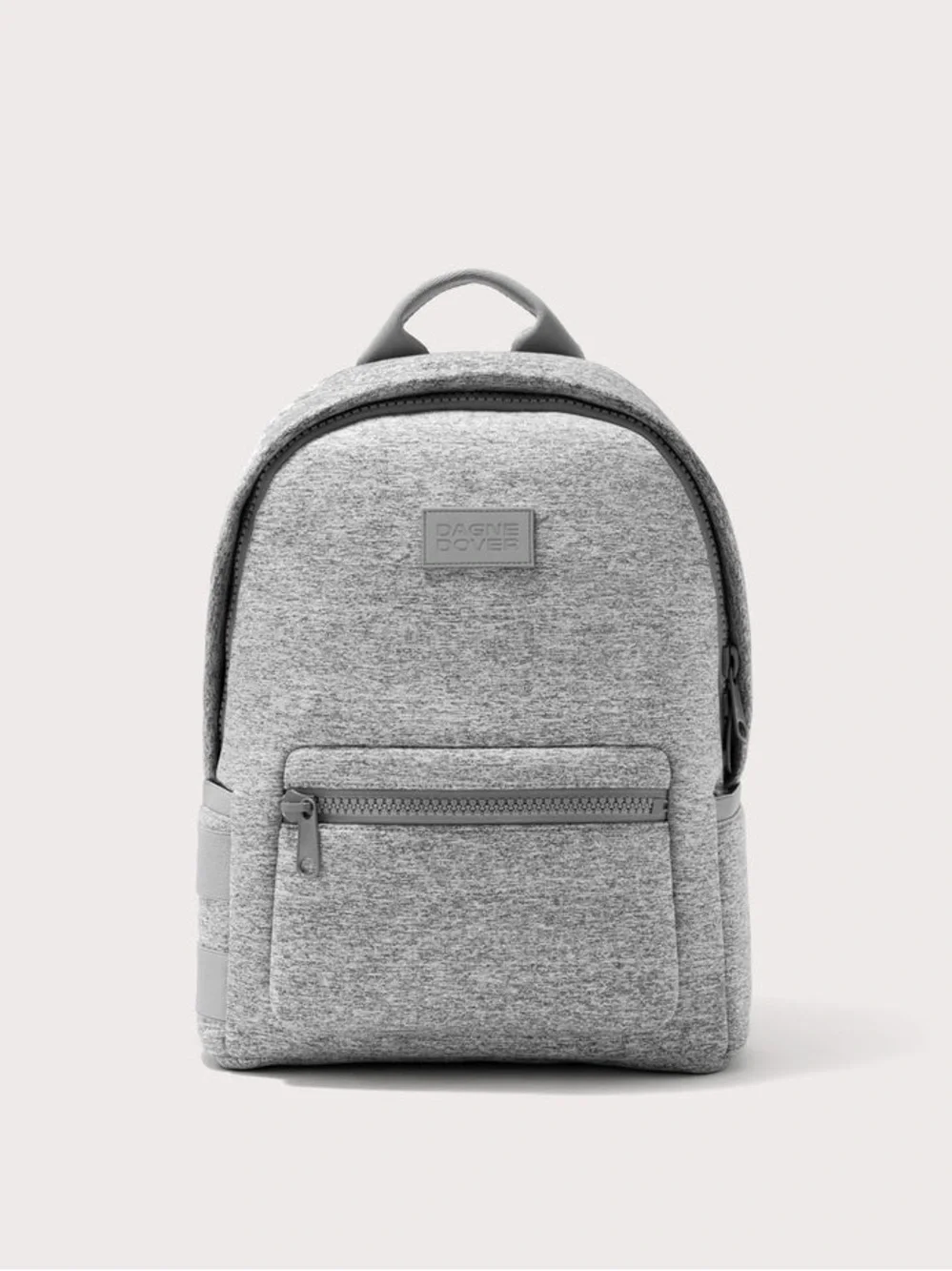 NWOT Dagne‎ Dover Dakota Medium Backpack Heather Gray Neoprene Laptop Travel Bag